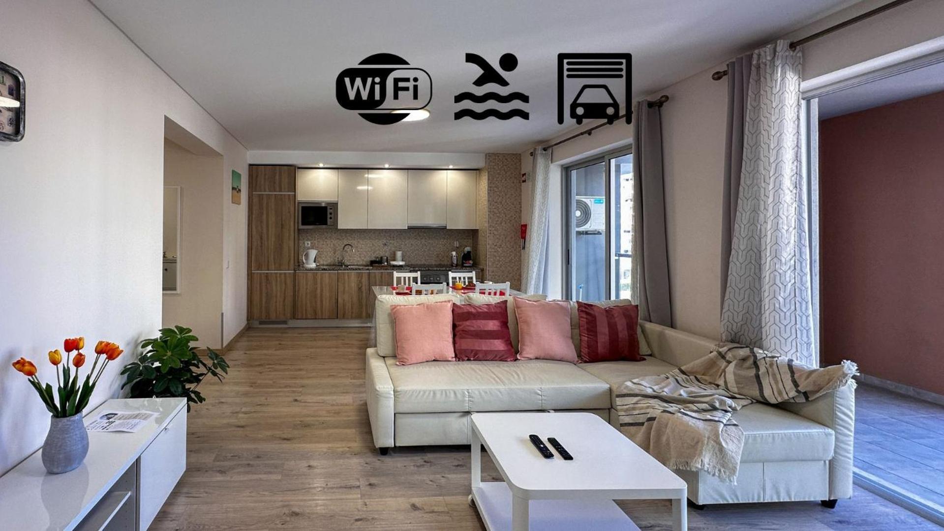 Apartamento Elegante Com Garagem E Piscina Na Praia Da Rocha Portimão Buitenkant foto